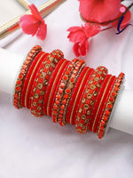Traditional Lac Bangle Set for Women | Handmade Ethnic Bridal Bangles | Wedding, Party & Festive Wear Jewellery