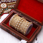 Traditional Rajasthani Bridal Chura with Pacheli Kada | Rajputi Wedding Bangles Set | Indian Bridal Jewelry