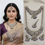 Royal Red Kundan Bridal Necklace Set β Timeless Heritage Jewelry for Weddings - Libasaa.com