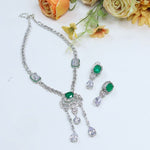 Luxury Bridal Diamond Long Necklace Set | High-End Indian Jewellery | Neeta Ambani Inspired Statement Indian Necklaces Set