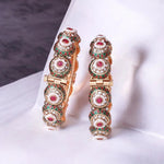 Fancy Meenakari Bracelet for Dailywear | Lightweight Ethnic Kada Bangle | Indian Jewelry - Libasaa.com