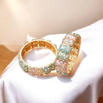 Dailywear Pastel Meenakari Bracelets | Lightweight Ethnic Jewelry - Libasaa.com