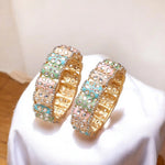 Dailywear Pastel Meenakari Bracelets | Lightweight Ethnic Jewelry - Libasaa.com