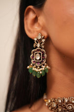 Traditional Kundan Choker Set for Women | Kundan Jewelry | Indian Jewelry | Pakistani Choker Set | Traditional Jewelry - Libasaa.com