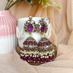 Handmade Indian Kundan Earring Jewelry, Indian Heritage with Timeless Kundan - Libasaa.com