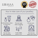 Handmade Indian Kundan Earring Jewelry Traditional Look, kundan premium Quality - Libasaa.com