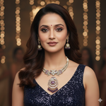 Elephant & Peacock Design Kundan Necklace Set with Jhumki Earrings | Gold Tone Indian Bridal Wedding Ethnic Jewellery