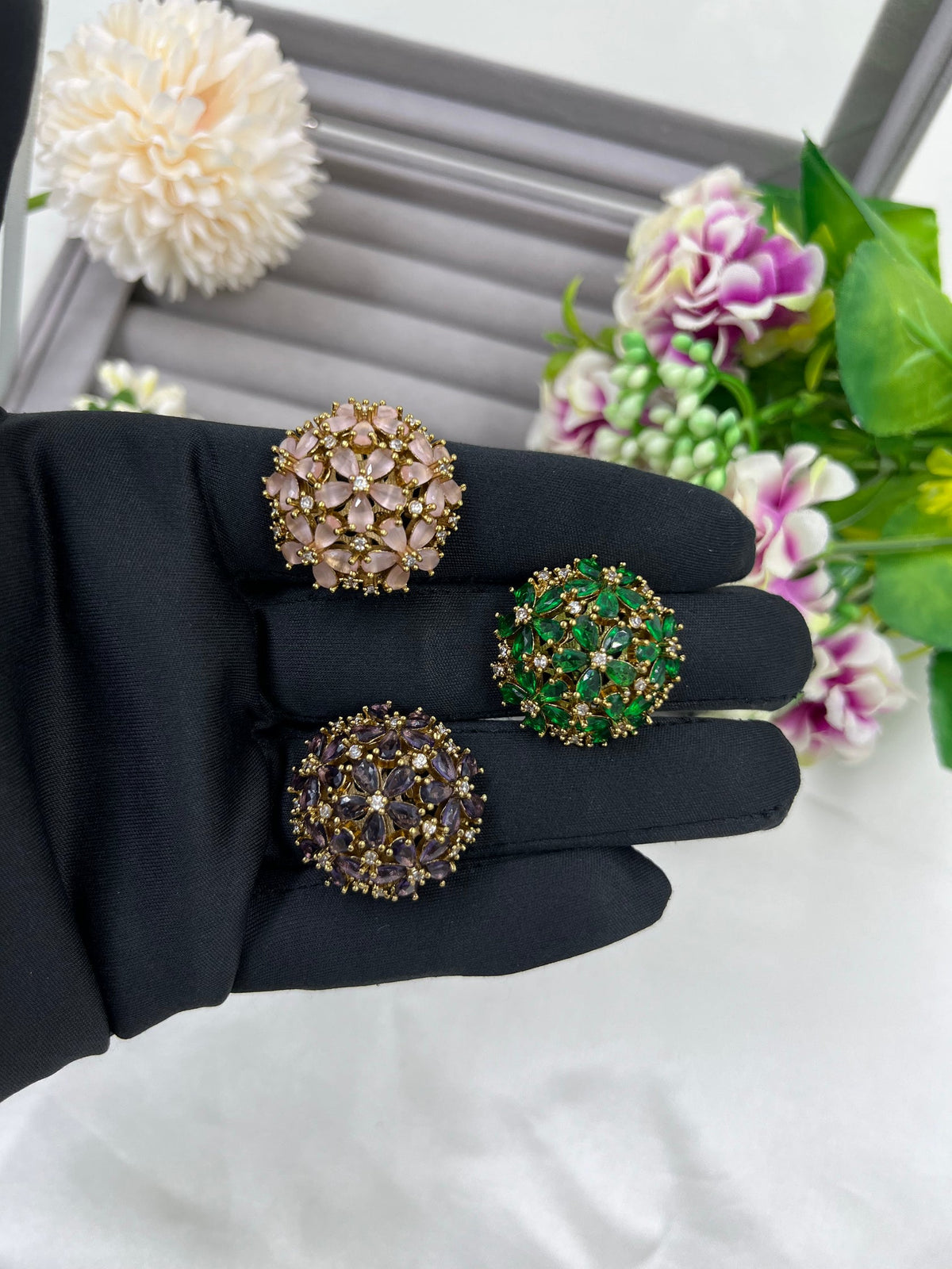 Edge Victorian American Diamond Ring – Elegant Party & Bridal Jewelry - Libasaa.com