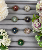 Flower Victorian American Diamond Ring – Elegant Bridal & Party Jewelry - Libasaa.com