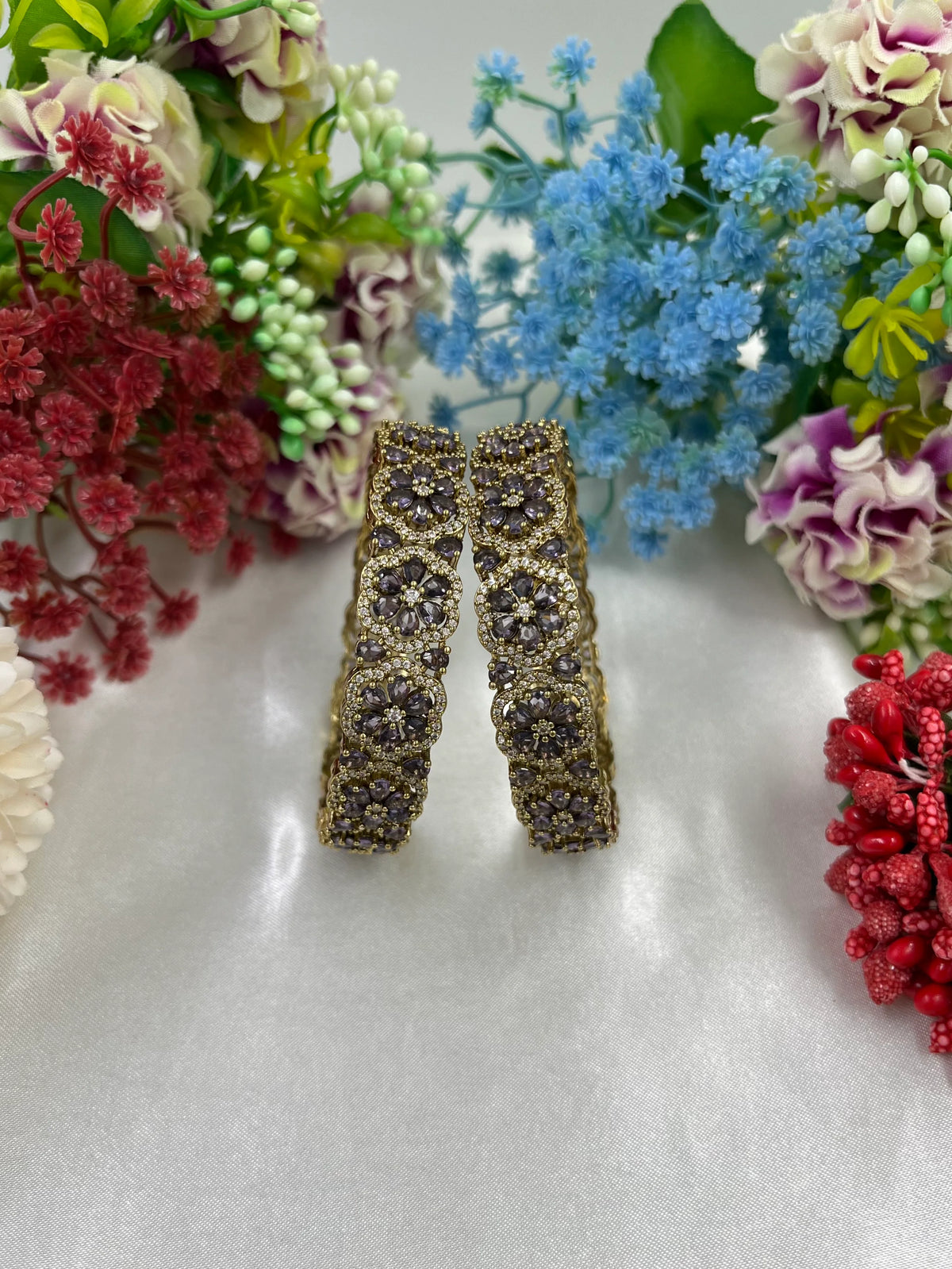 Premium Victorian AD Kada β Regal Elegance with Modern Grace - Libasaa.com