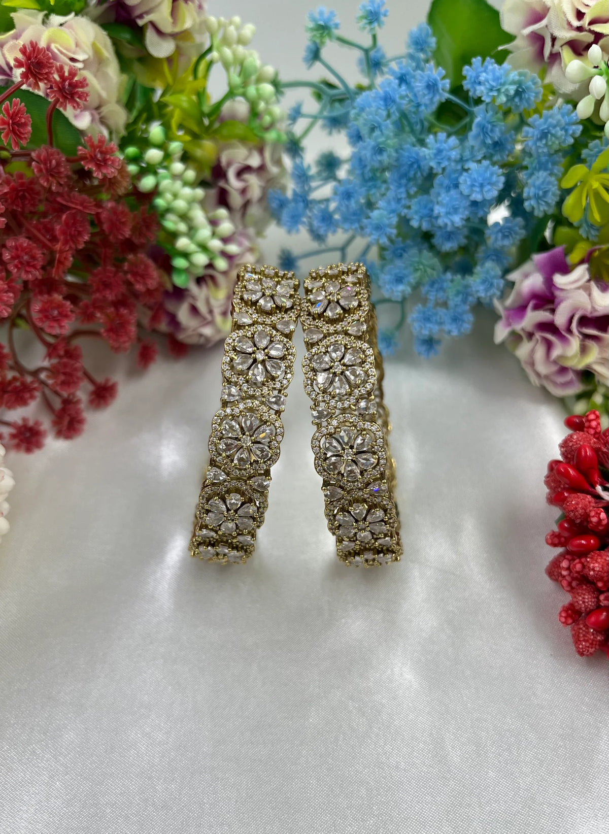 Premium Victorian AD Kada β Regal Elegance with Modern Grace - Libasaa.com