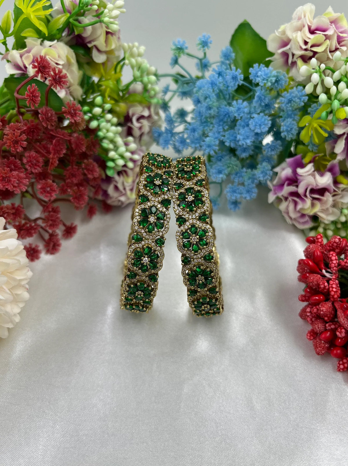 Premium Victorian AD Kada β Regal Elegance with Modern Grace - Libasaa.com