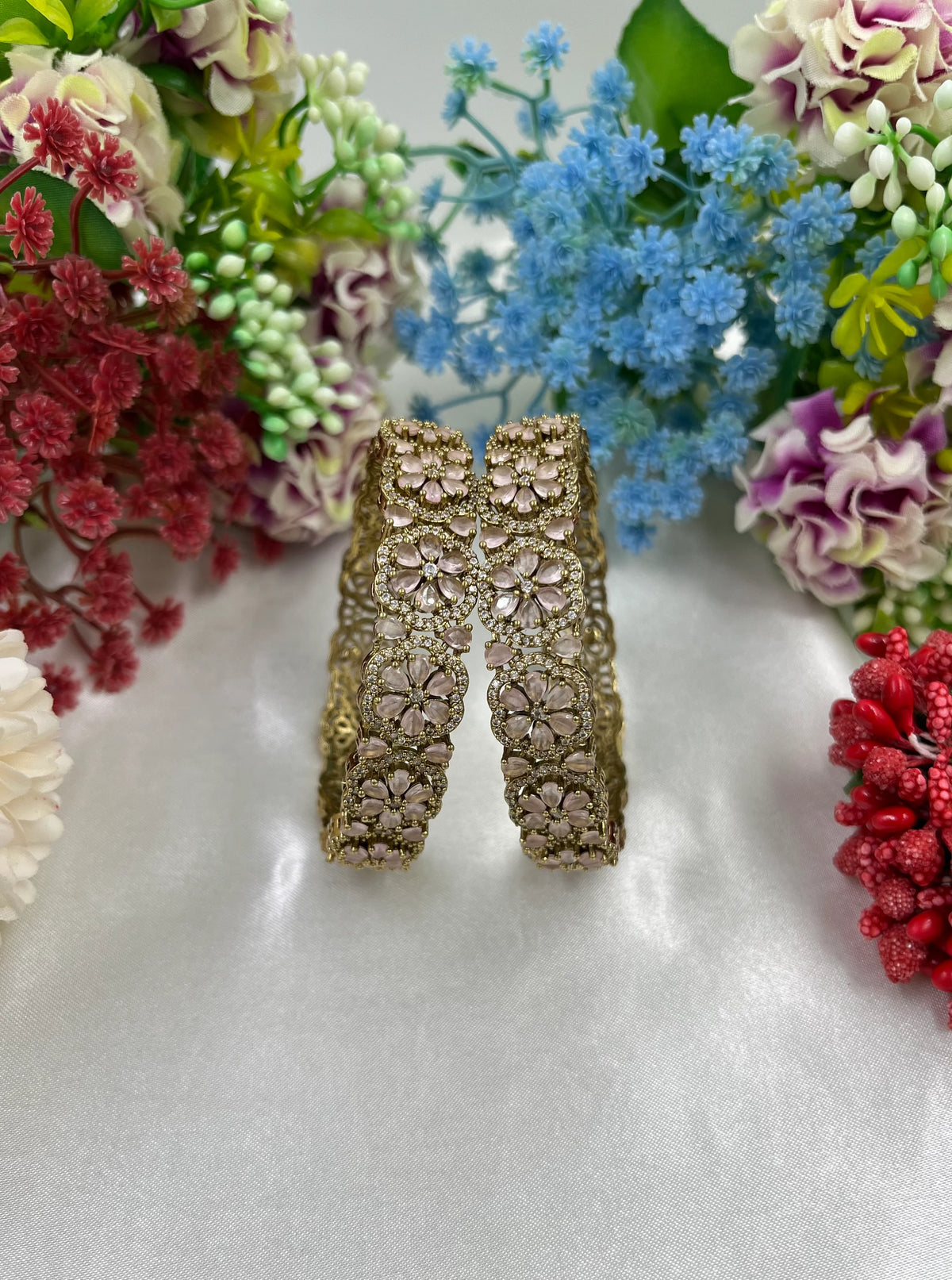 Premium Victorian AD Kada β Regal Elegance with Modern Grace - Libasaa.com