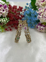 Premium Victorian AD Bangles – Timeless Royal Elegance - Libasaa.com