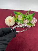 AD Openable Kada β Sparkling Elegance with Modern Charm - Libasaa.com