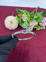 AD Openable Kada β Sparkling Elegance with Modern Charm - Libasaa.com