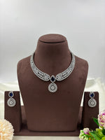 American Diamond Necklace Set β Elegant Bridal & Party Wear Jewelry - Libasaa.com