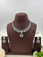 American Diamond Necklace Set β Elegant Bridal & Party Wear Jewelry - Libasaa.com