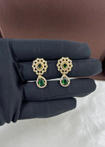 Elegant Drop Victorian Necklace Set with Earrings – Premium Party Wear Jewelry - Libasaa.com