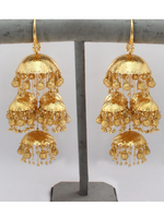 Gold Bridal Kaleere Multi Tiered Indian Wedding Jewelry, Gold Kaleeray, Pakistani Kaleere Jewelry, Jaipuri Golden Kaleele, Celebrity Kaleere - Libasaa.com