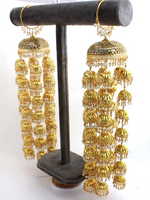 Rajsthani Royal Kalire Indian Bridal Accessory, Royal Wedding Haathphool Set, Golden Traditional Kalire Set, Pakistani Royal Ethic Kaleere Set, Bridal Kalire Jewelry - Libasaa.com