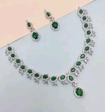 Jaipuri Royal Kundan Necklace Earrings Set, Rajsthani Necklace Set, Indian Wedding Necklace Set, Pakistani Jewelry Set - Libasaa.com