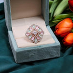 Chorus Pakistani Wedding CZ Ring For Women - Libasaa.com