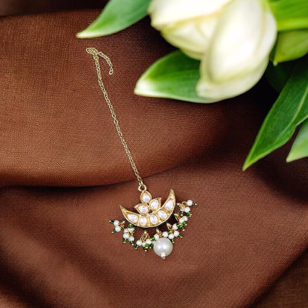 Jaipuri Ethnic Maangtikka For Wedding - Libasaa.com