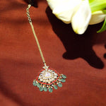 Pale Green Indian Mangtikka For Wedding - Libasaa.com