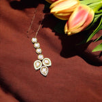 Indian Teardrop Golden Mangtikka For Wedding - Libasaa.com