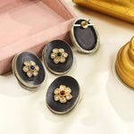 Statement Crystal Earrings with best design Gemstone, Inspired by Bollywood Fashion - Libasaa.com
