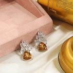 Exquisite Bollywood Indian Earrings with KundanTraditional and Elegant Design for Special Occasions - Libasaa.com