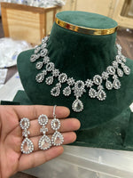 Bollywood Necklace Earrings Set With Maangtika Trendy and Fabulous for Adding Glamour to Any Outfit - Libasaa.com