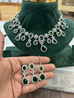 Bollywood Necklace Earrings Set With Maangtika Trendy and Fabulous for Adding Glamour to Any Outfit - Libasaa.com
