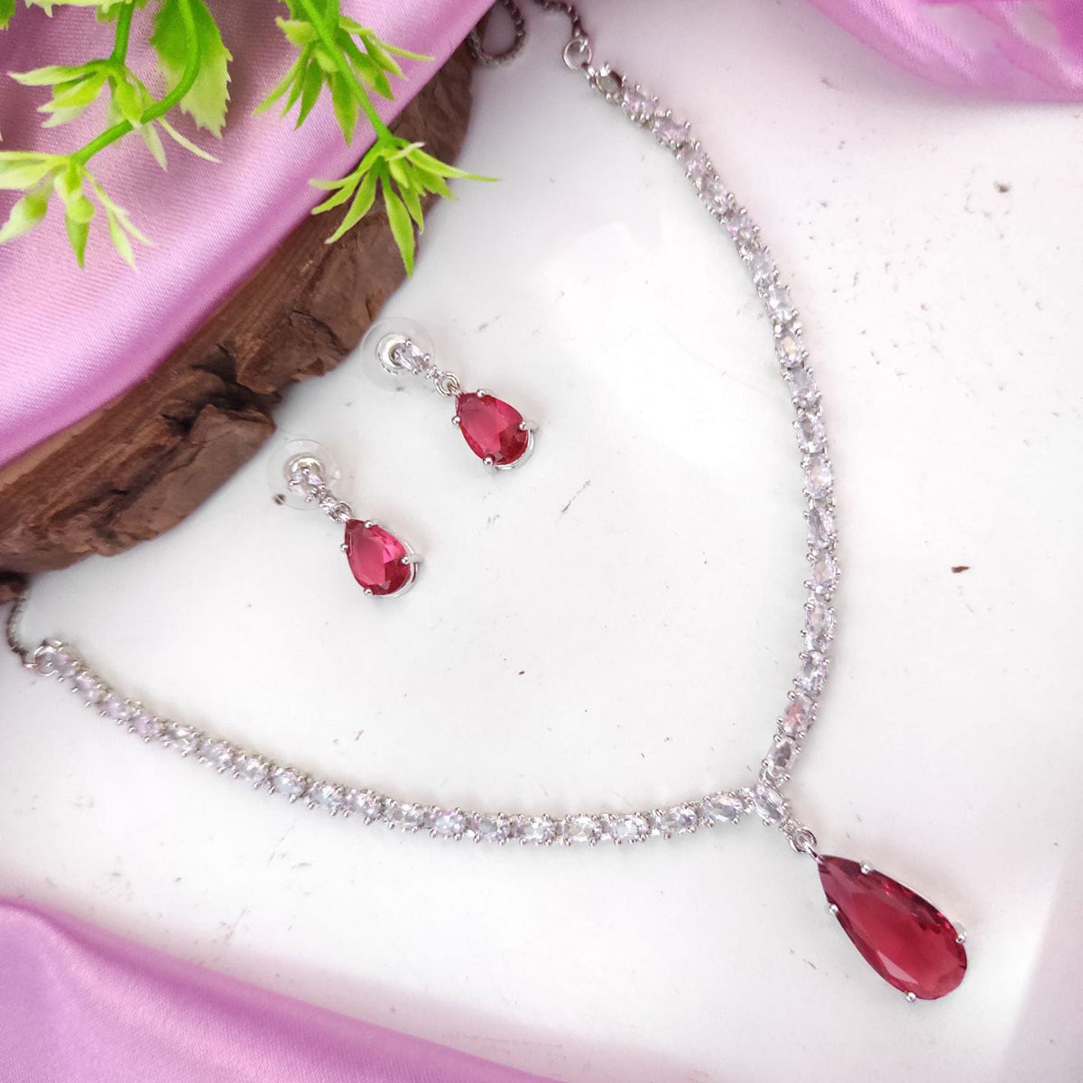 Special Event AD Kundans Set Dazzle at Every Celebration with High-Quality Craftsmanship Necklace - Libasaa.com