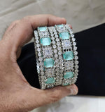 Bollywood inspired radiant shape bangle set showcasing Indian and Pakistani designs perfect for weddings and traditional celebrations - Libasaa.com