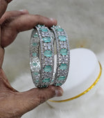 Indian bangle set with a Bollywood influence creating a perfect ethnic accessory - Libasaa.com