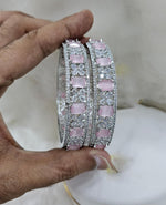 Indian bangle set with a Bollywood influence creating a perfect ethnic accessory - Libasaa.com