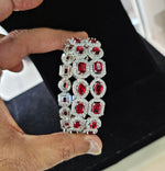 Pakistani bangles set with a Bollywood touch offering ethnic beauty and modern flair for weddings and special events - Libasaa.com