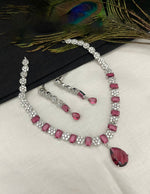 Luxury Pakistani Necklace Earrings Set Elegant and Exclusive for High Class Occasions for Girls - Libasaa.com