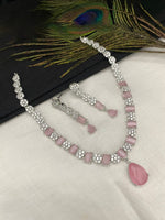 Luxury Pakistani Necklace Earrings Set Elegant and Exclusive for High Class Occasions for Girls - Libasaa.com