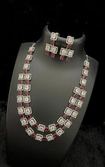 Engagement Necklace Earrings Set Celebrate Your Love with Style and Unique Designs - Libasaa.com