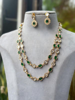Pear Shape Necklace Earrings Set for Engagements Celebrate Love with Style and Grace For Women - Libasaa.com