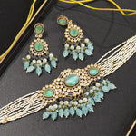 Handcrafted Premium Necklace with Indian Ethnic Bridal Collection Design Combining Tradition with Modern Elegance and Style - Libasaa.com