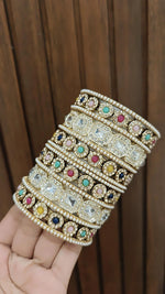 Luxury AD Wedding Bangles Set Inspired Bollywood Pakistani