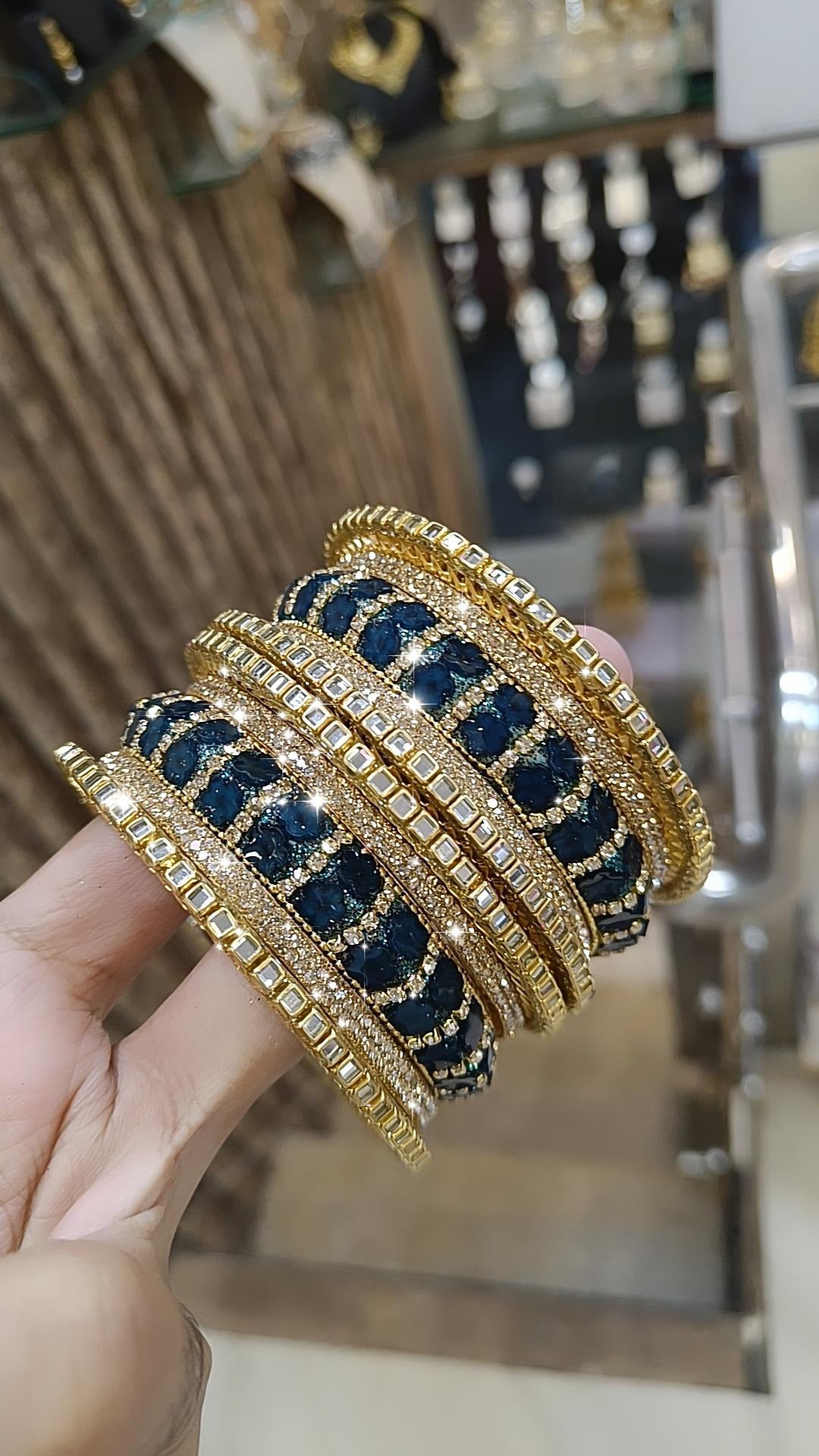 AD Pakistani Bangles Set Bollywood Inspired Design