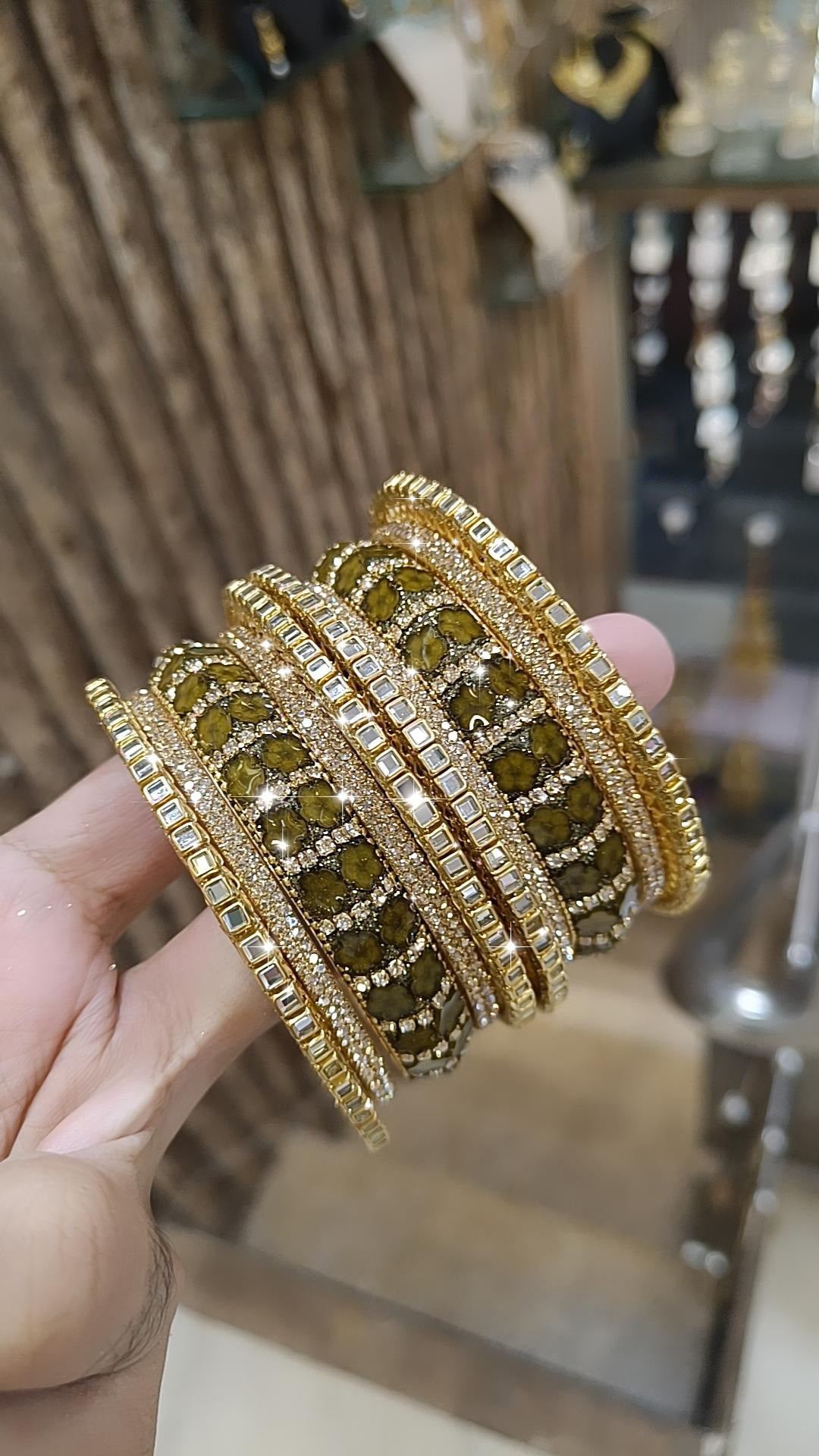 AD Pakistani Bangles Set Bollywood Inspired Design