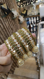 Delight Crystal Bangles Set Bridal Weddings Perfection Indian Jewelry