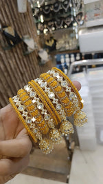 Delight Crystal Bangles Set Bridal Weddings Perfection Indian Jewelry