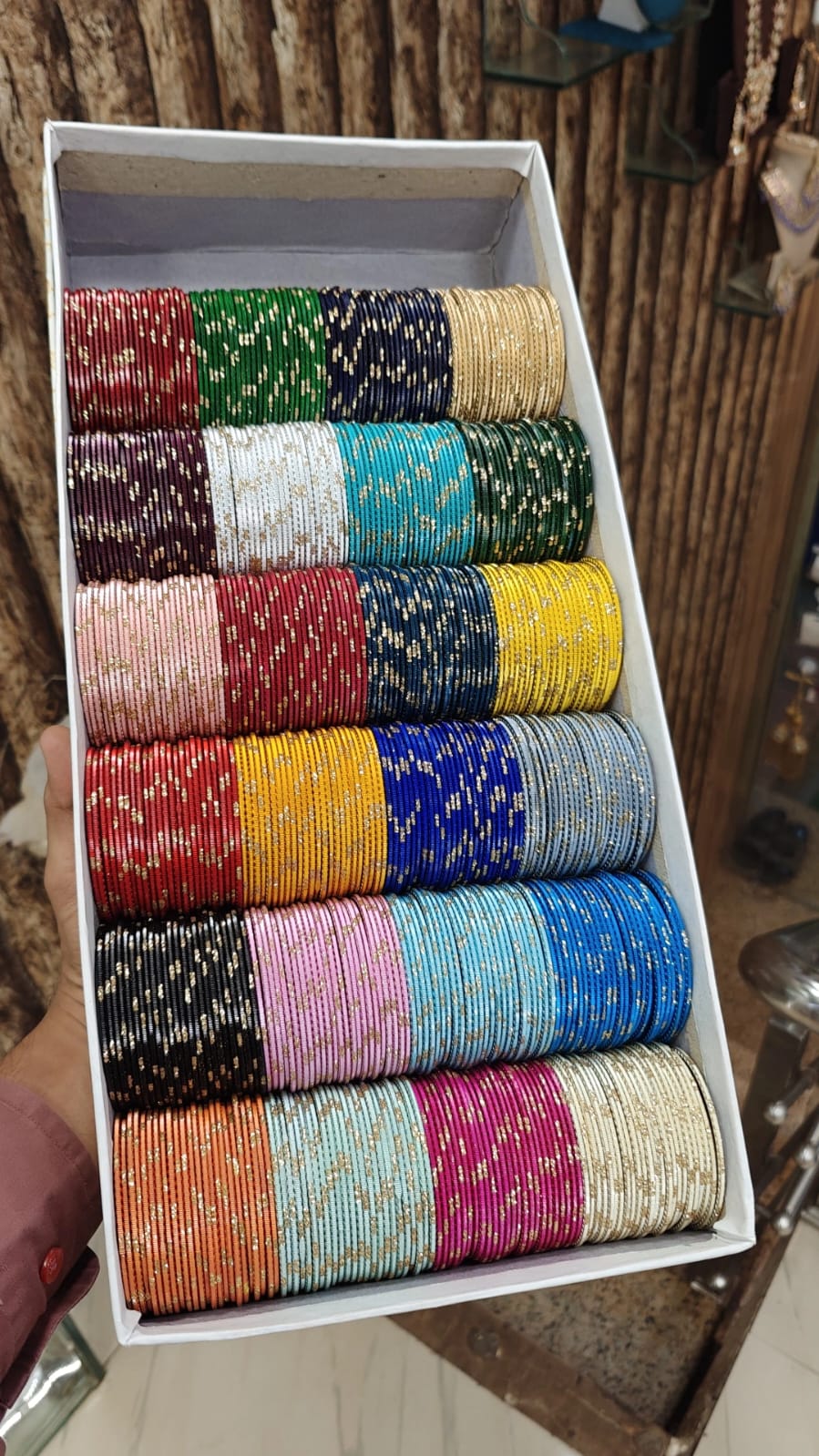 Jumbo Zari Bangles Set Combo Box Indian Bangle Set Pakistani Bangles Traditional Jewelry Gift Box